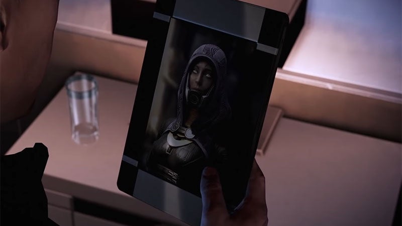 Tali as she now appears in Mass Effect 3 Legendary Edition