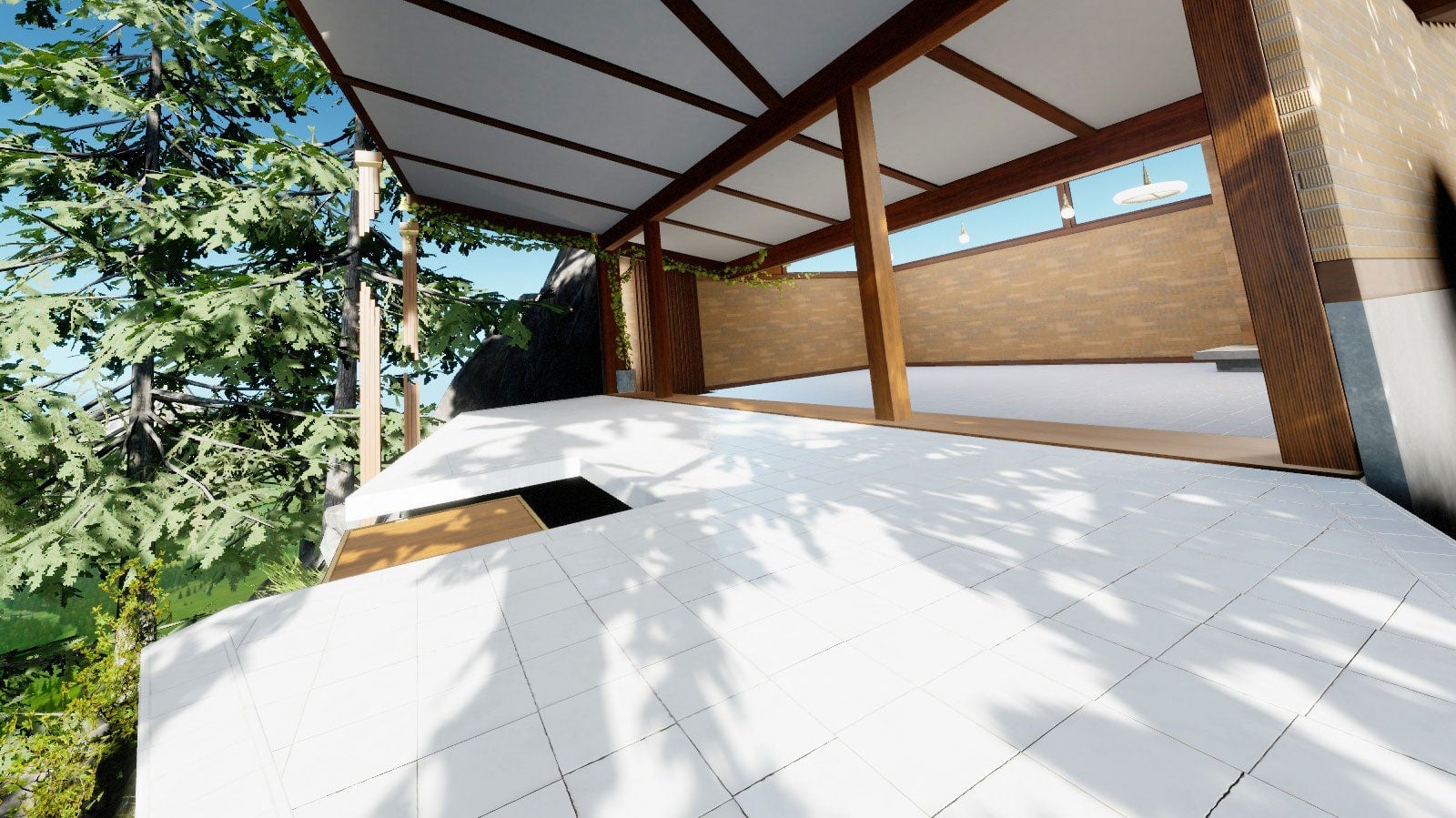 My deck chairs! My barbecue! My unsafe, sheer drop into wilderness!