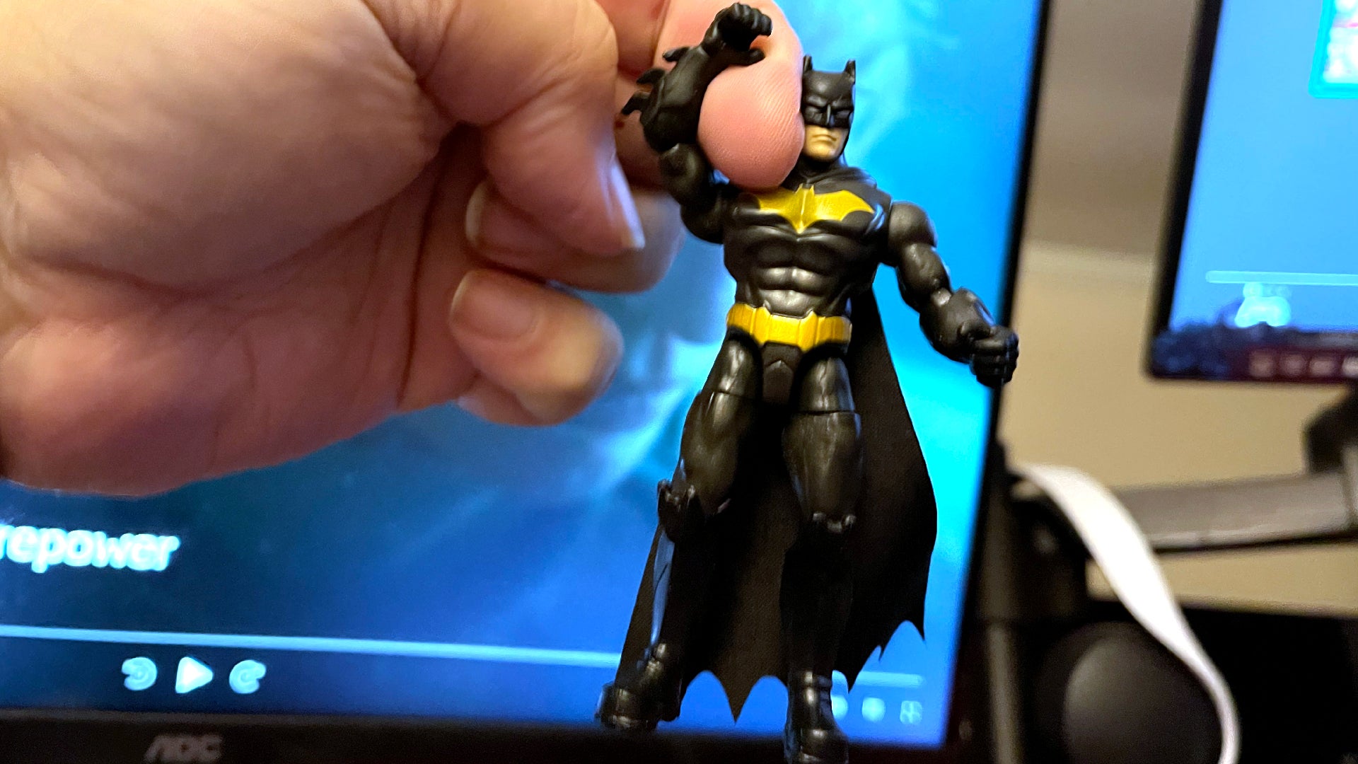 Batman and me, weāre best friends.