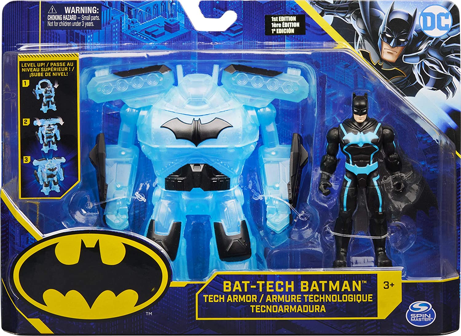 One of the Bat-Tech lineās cooler sets, with its chonky translucent armor.