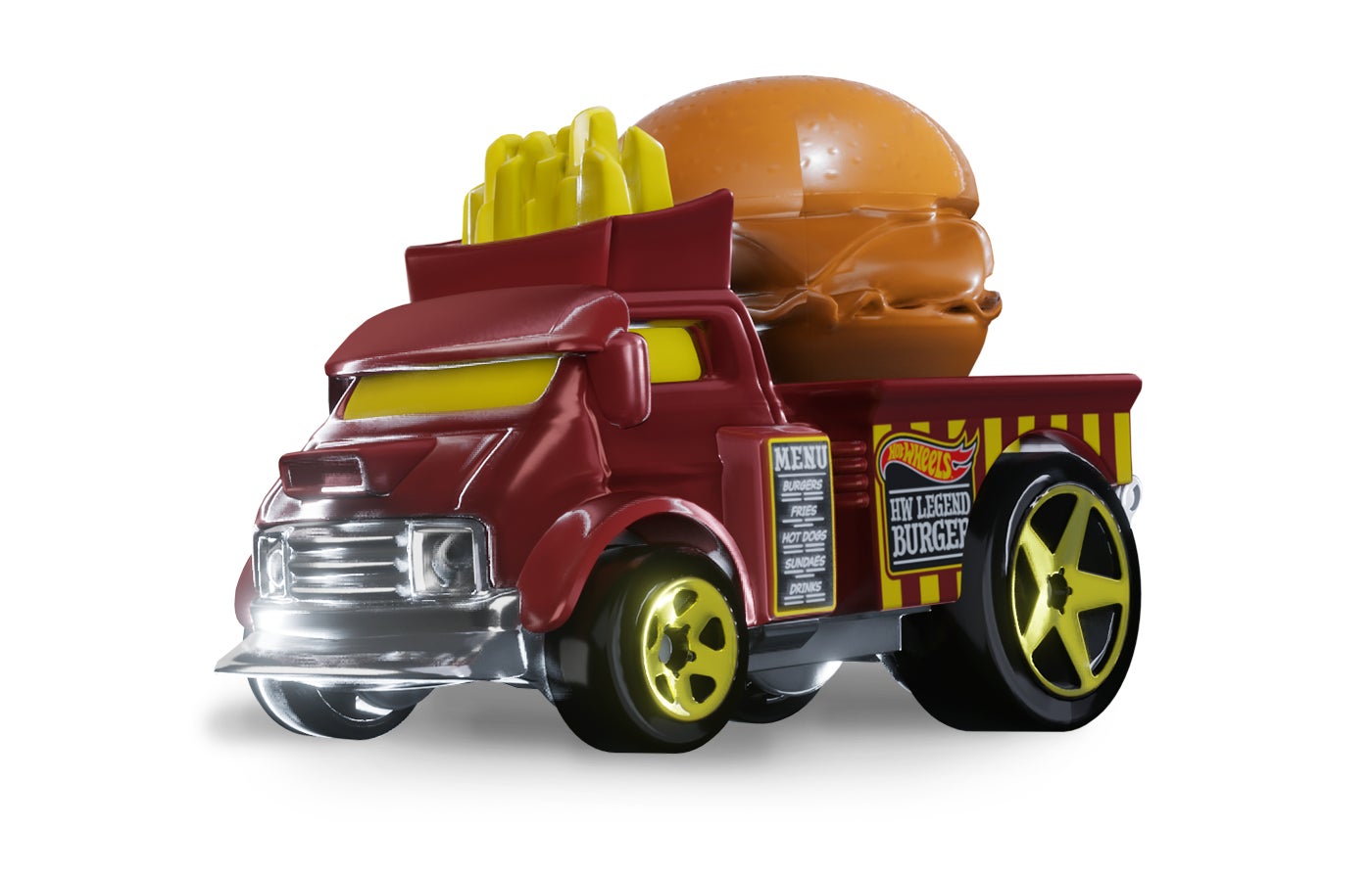 Sadly, a shake does not come with those fries. 