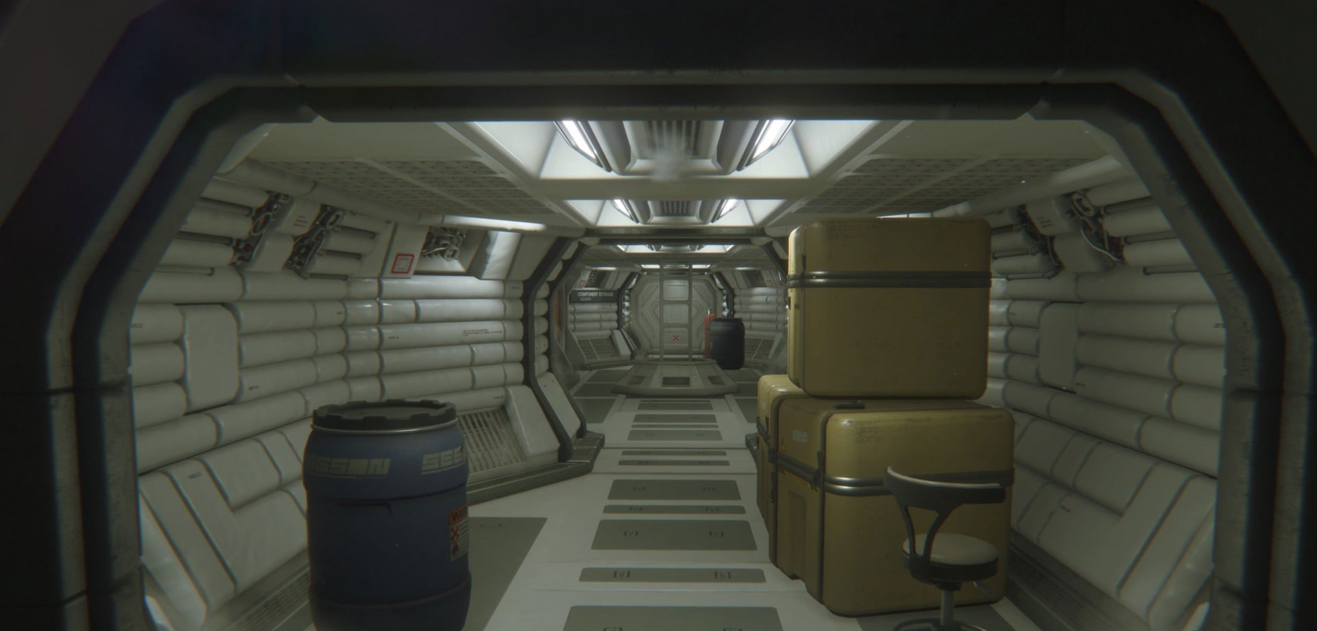 Grainy filters are normally the first thing I turn off in a game’s graphics settings, but they’re weirdly appropriate here given the VHS energy of the source material.