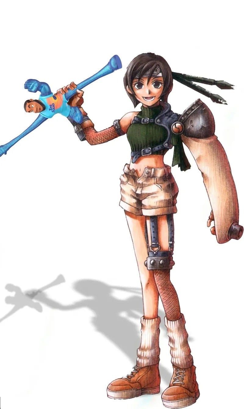 DenzilOfDojima grabs the award for “Best Weapon In The New Yuffie DLC.”