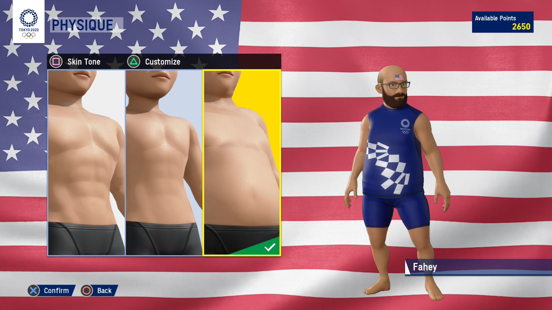 Me with a six pack just doesn’t work