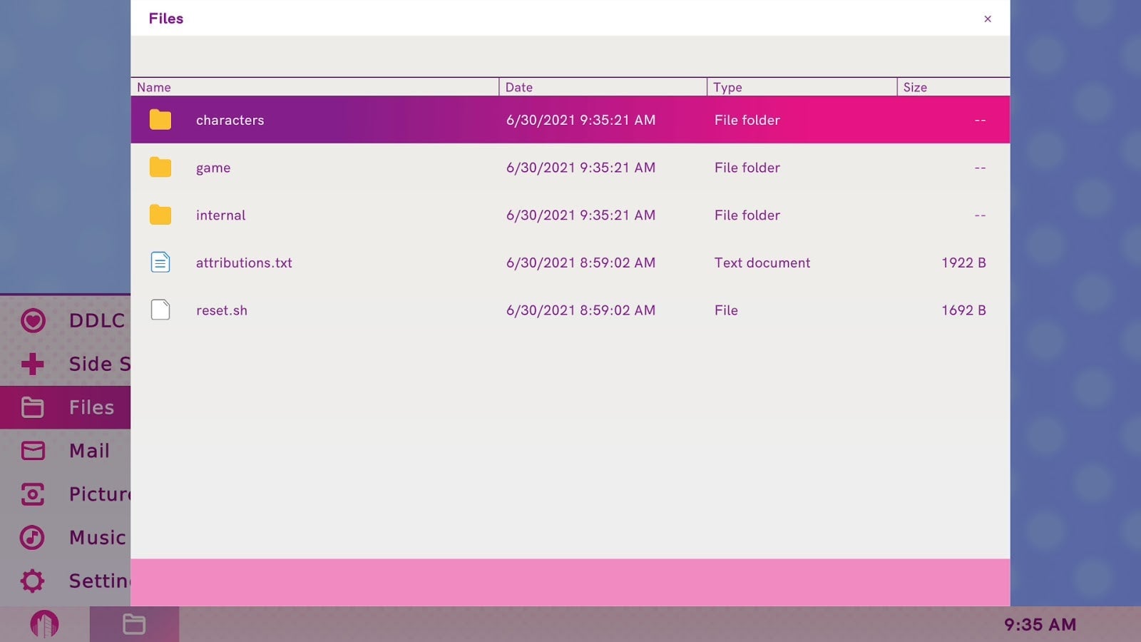 It’s not command window, but it works. 