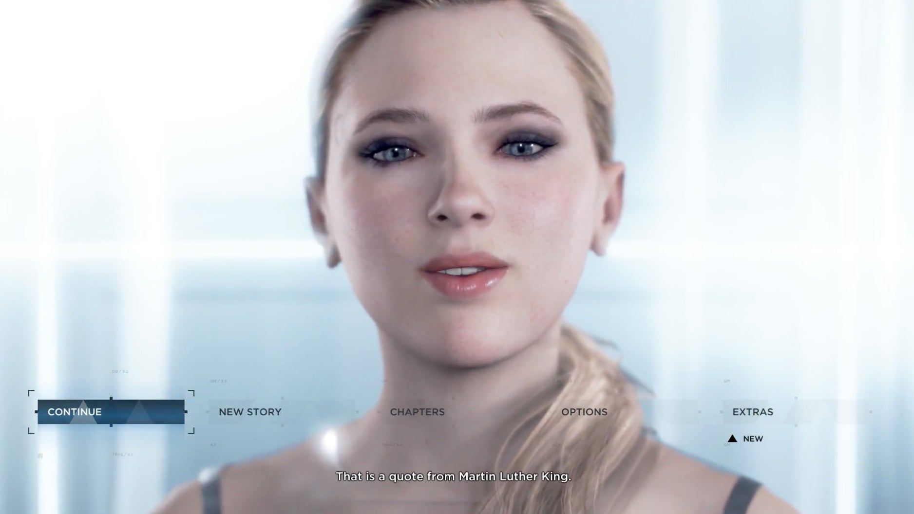 âThat is a quote from Martin Luther King.â