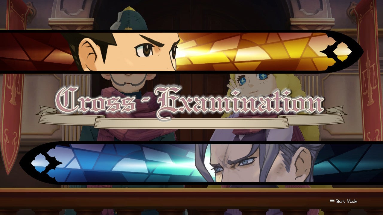 New in The Great Ace Attorney: Adventures is the ability to cross-examine multiple witnesses at the same time.