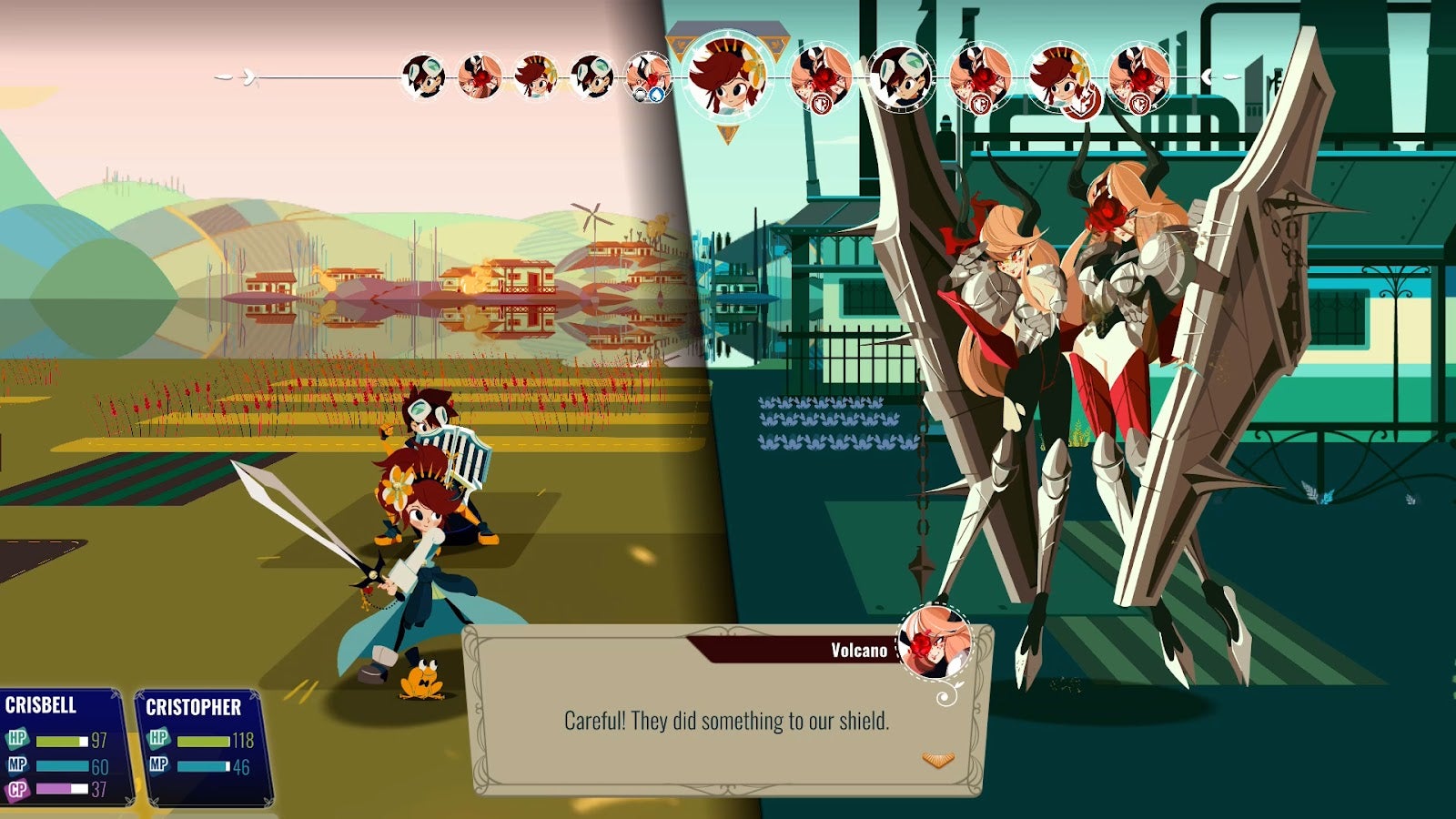 The gigantic shield maidens are my favorite.