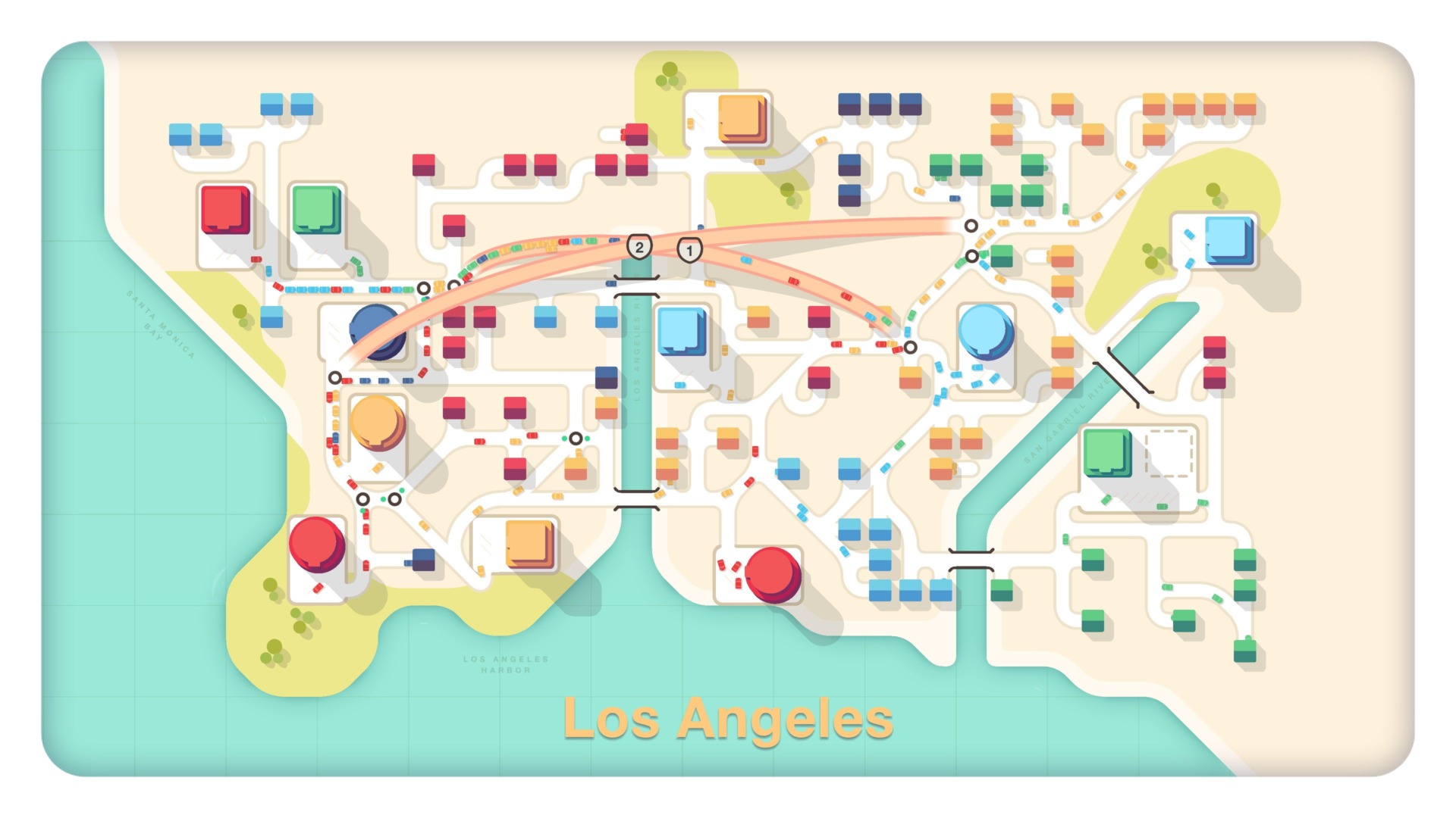 The game includes a neat little āphoto modeā that turns your cities into postcards