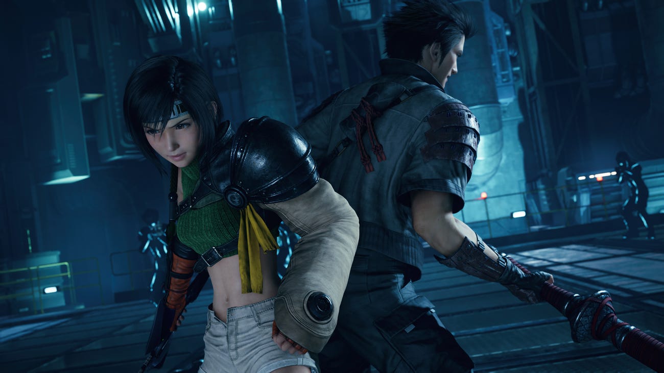 You can only get DLC for Final Fantasy VII Remake, a cross-gen PlayStation game, on PS5.