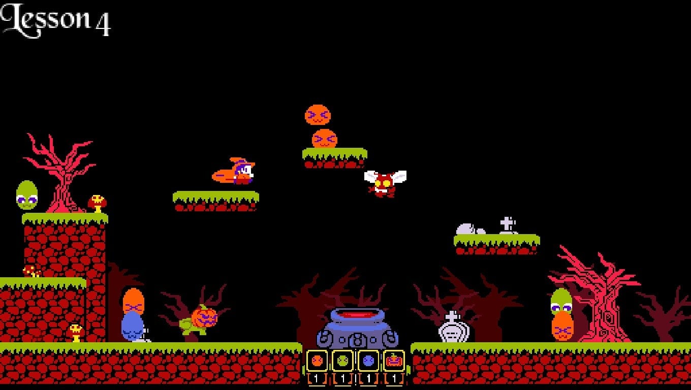 Cosmic Rain, match three things the others stay the same.