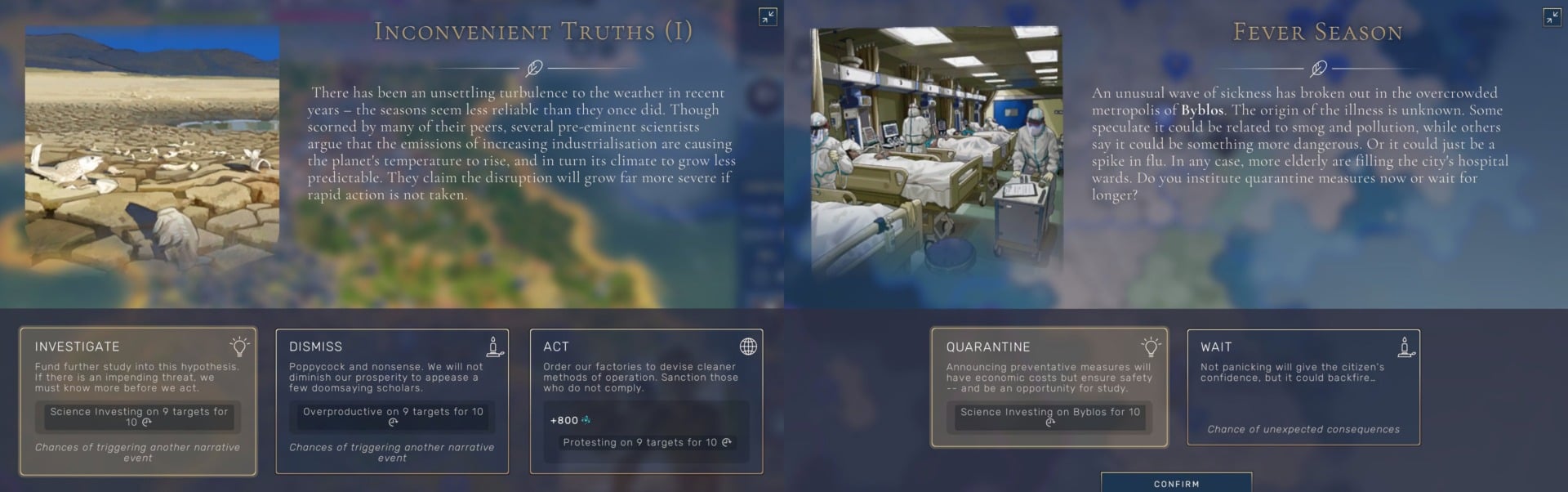 For a game set over thousands of years, some of its choices are decidedly contemporary