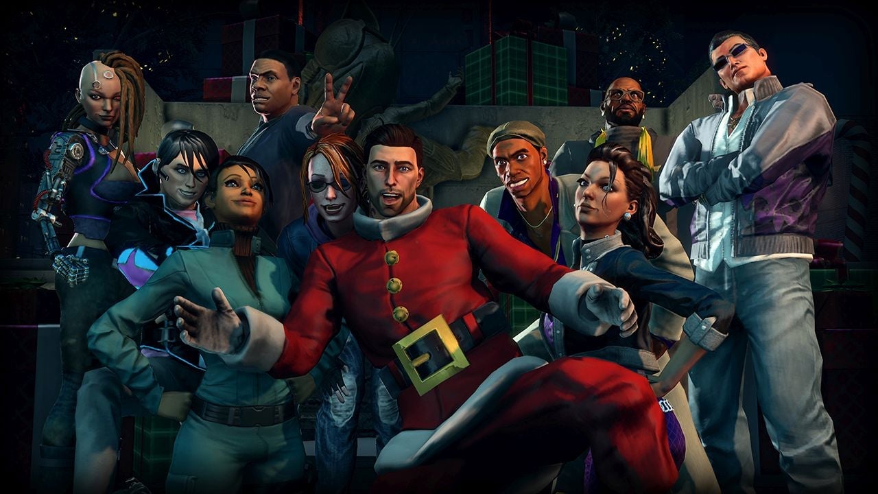 The cast of Saints Row IV were more... fun-looking