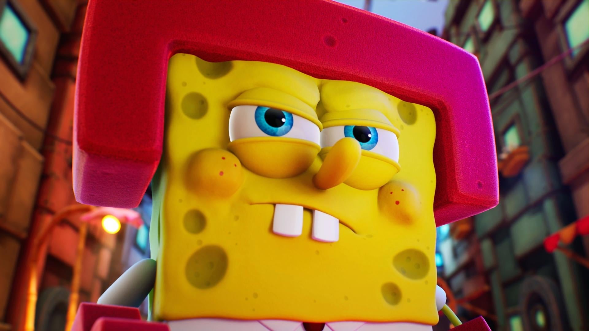 While you were bubble blowing, SpongeBob studied karate.