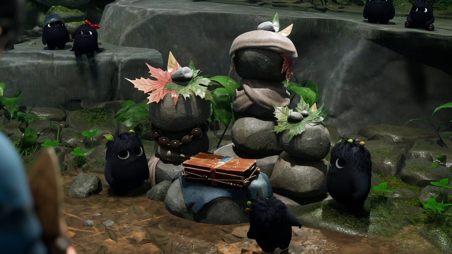 You can outfit the rot in a variety of hats, adding a very ’90s platforming touch.