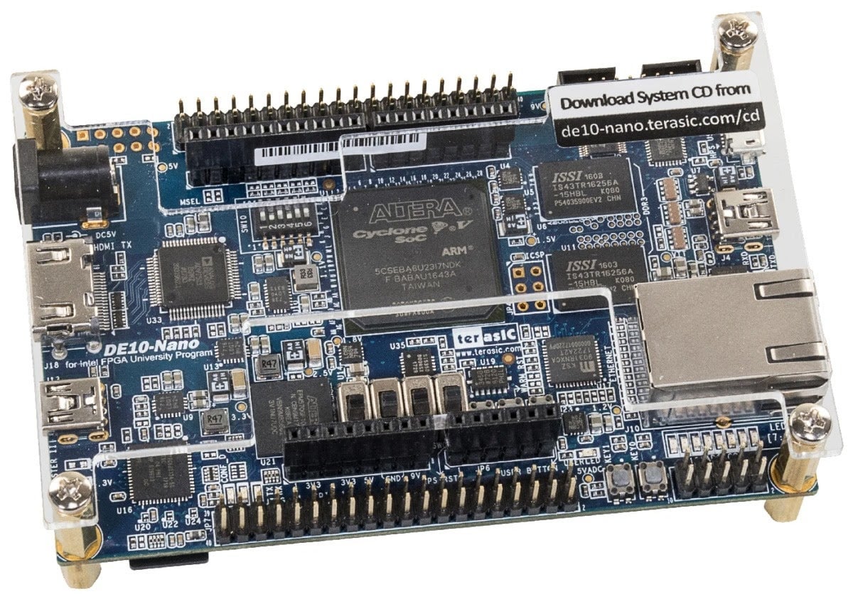 The DE10-Nano is the heart of the MiSTer. 