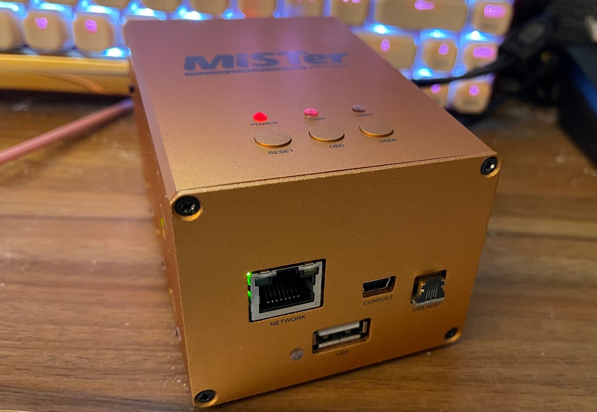 Maybe a little more copper than gold. 