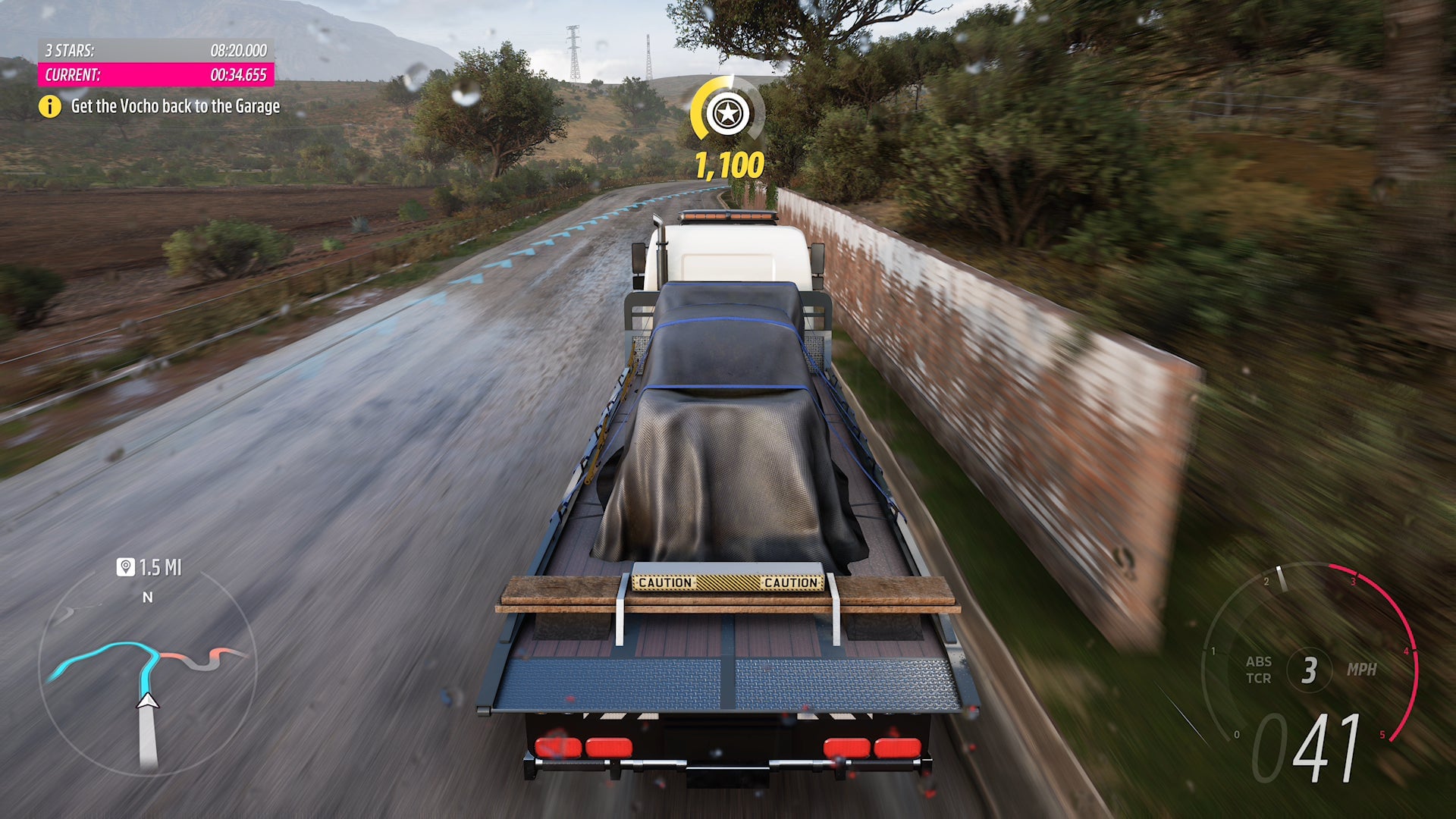 I get to haul the car! Eeeeeee! 