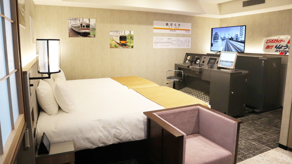 It takes up a good portion of the room. 