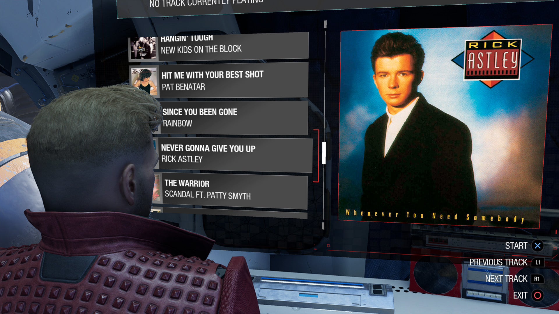 We’re no strangers to love.