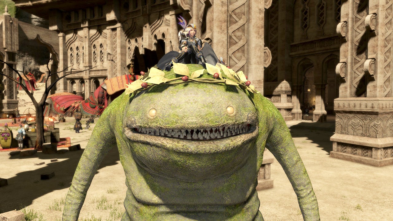 Just chilling with my Goobbue.