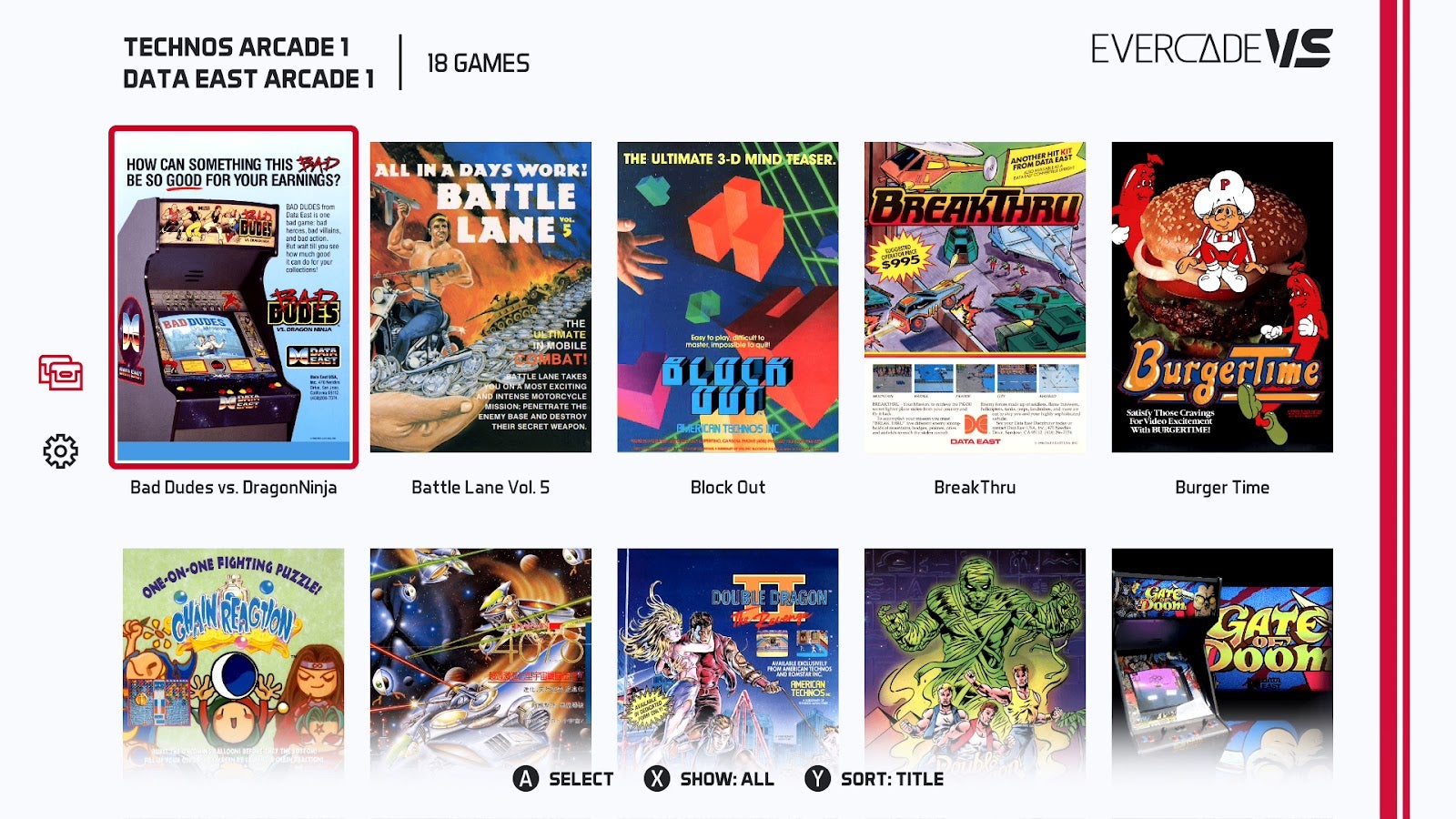 Love the use of old print ads for box art. 