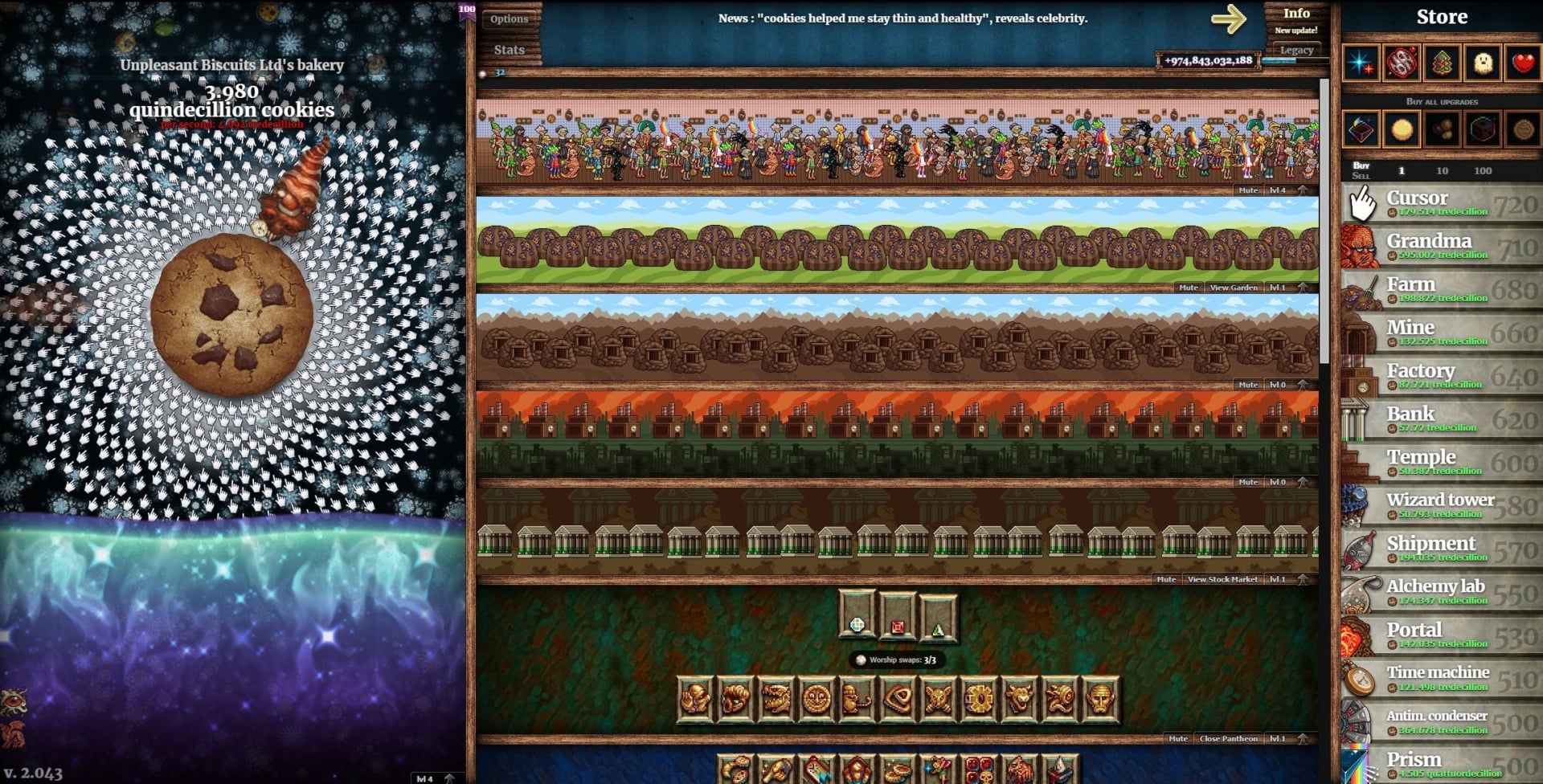 Screenshot: Orteil / Kotaku