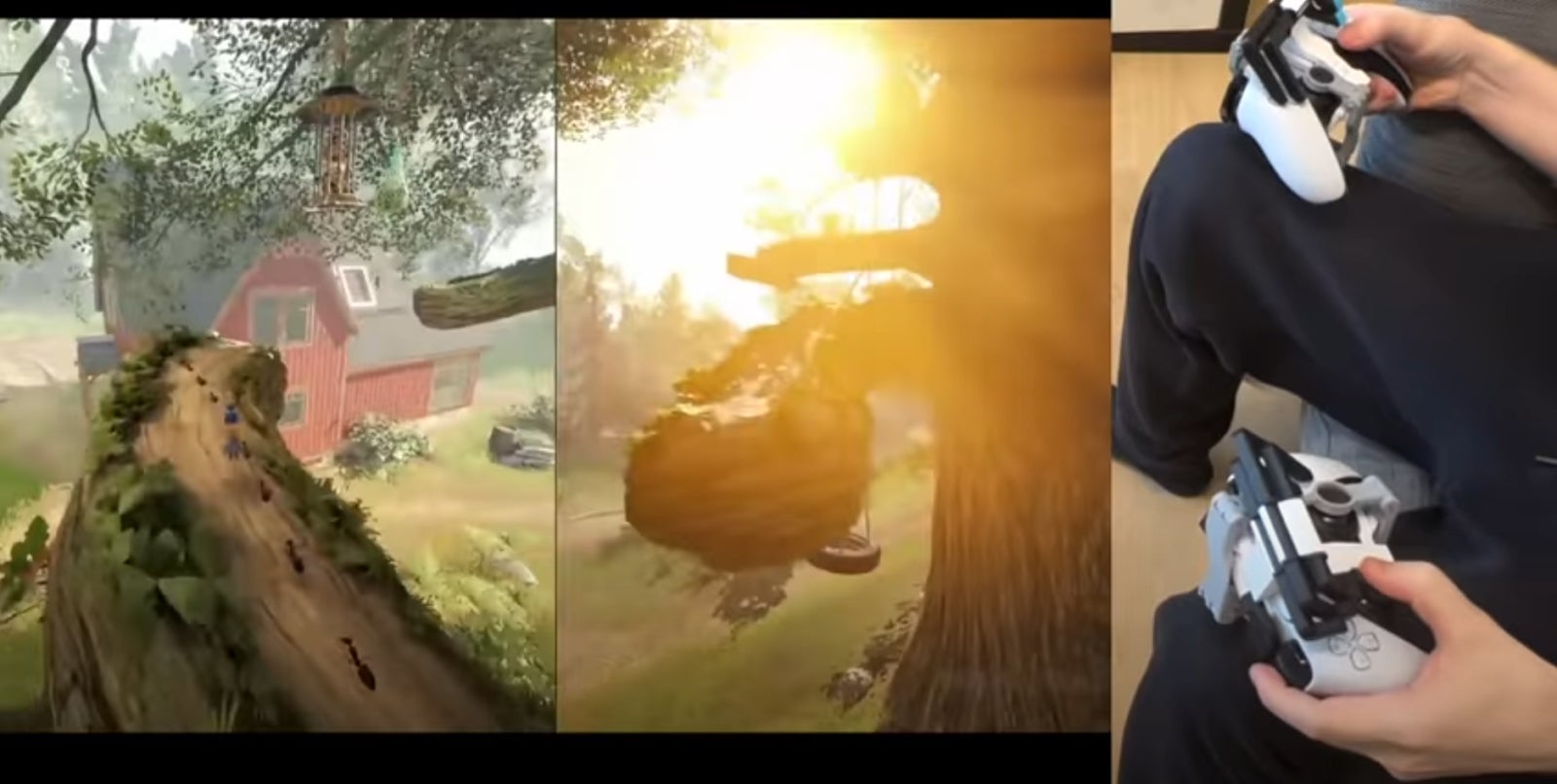 It now only takes one person to play It Takes Two thanks to the controller mod.