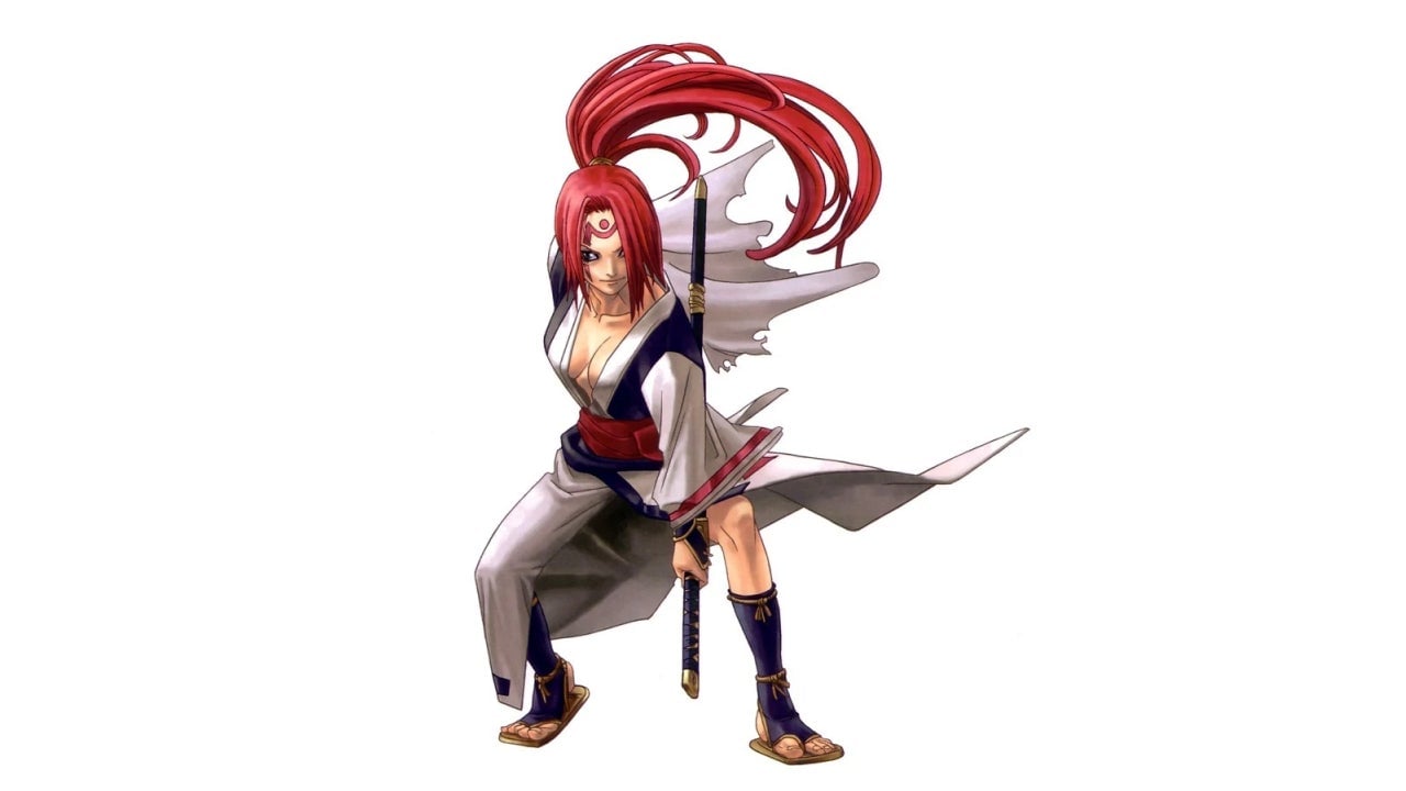 Don’t ask Baiken about what’s going on with her one good eye here. Sore subject.