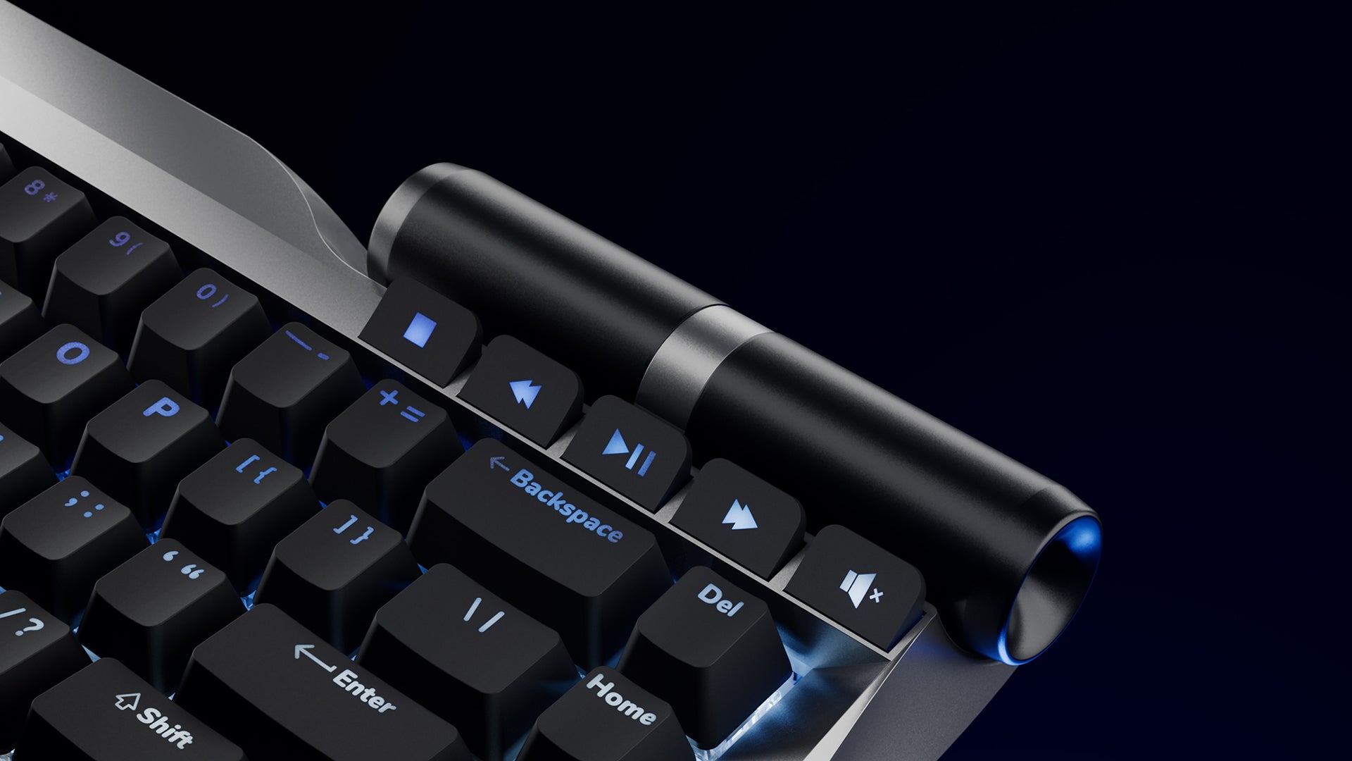 Not every keyboard comes with a cylinder. 