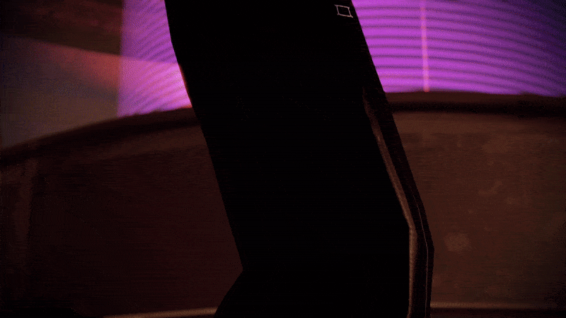 You won’t find Shep’s iconic dancing in Night City.