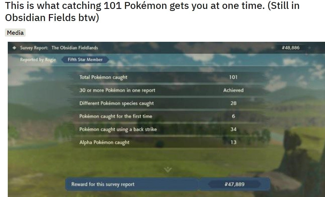 Screenshot: The Pokémon Company / Reddit / Kotaku