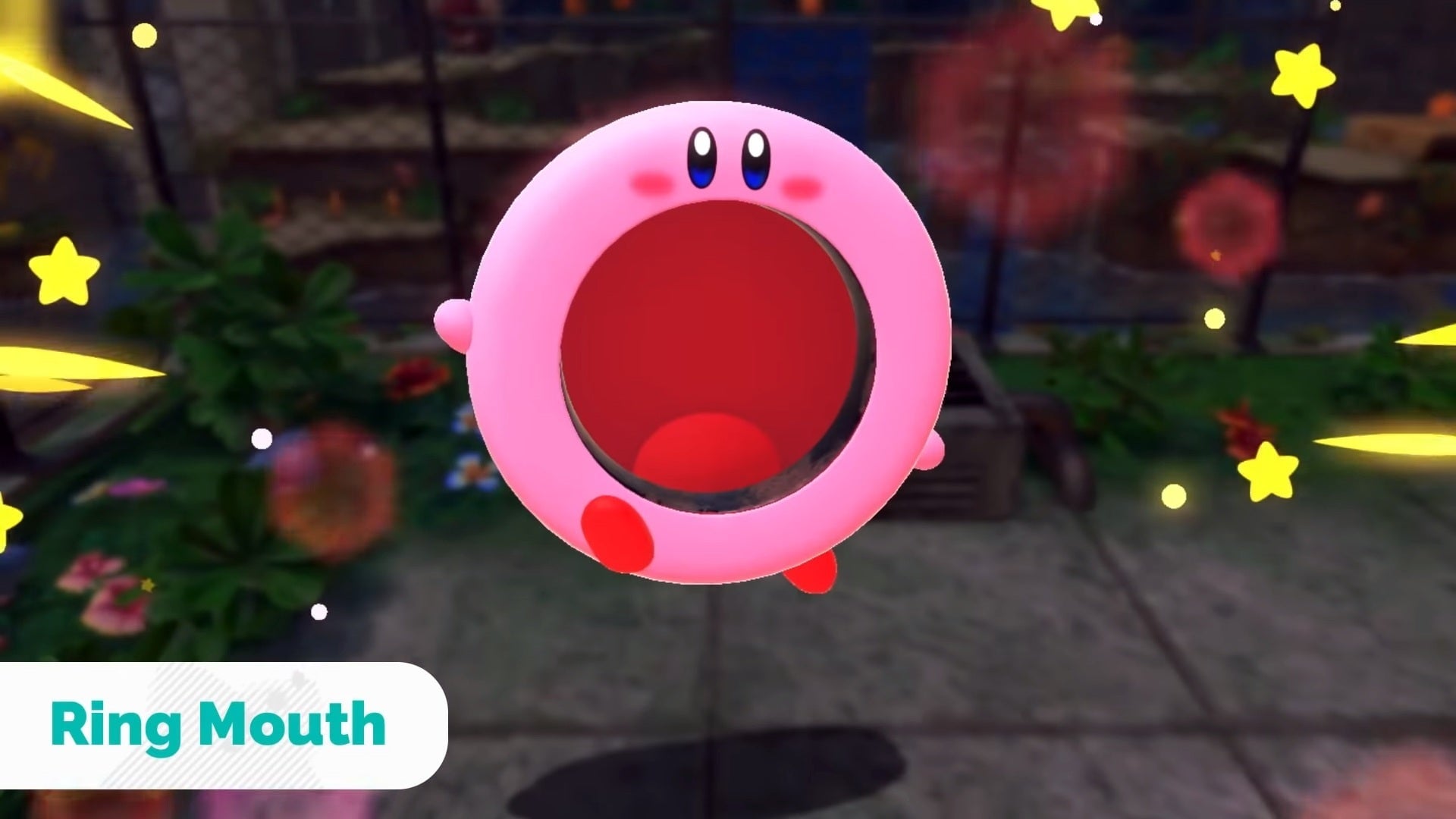 Kirby used screech.