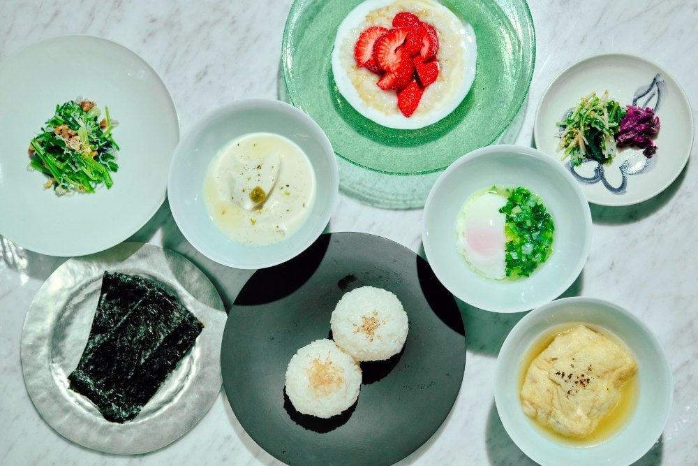 The food looks good. 