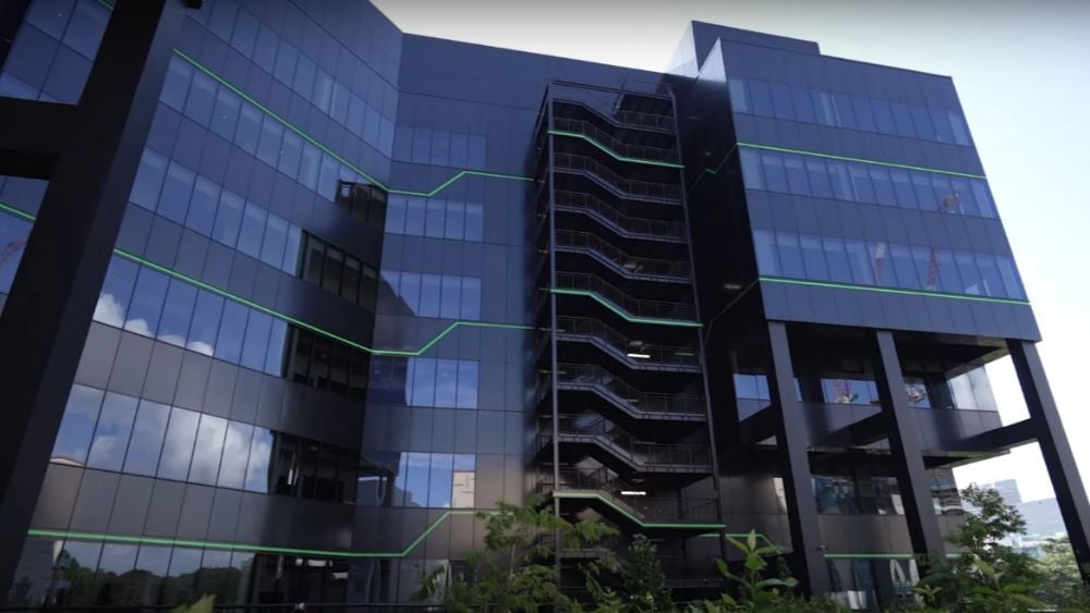 It’s more subdued during daylight hours.