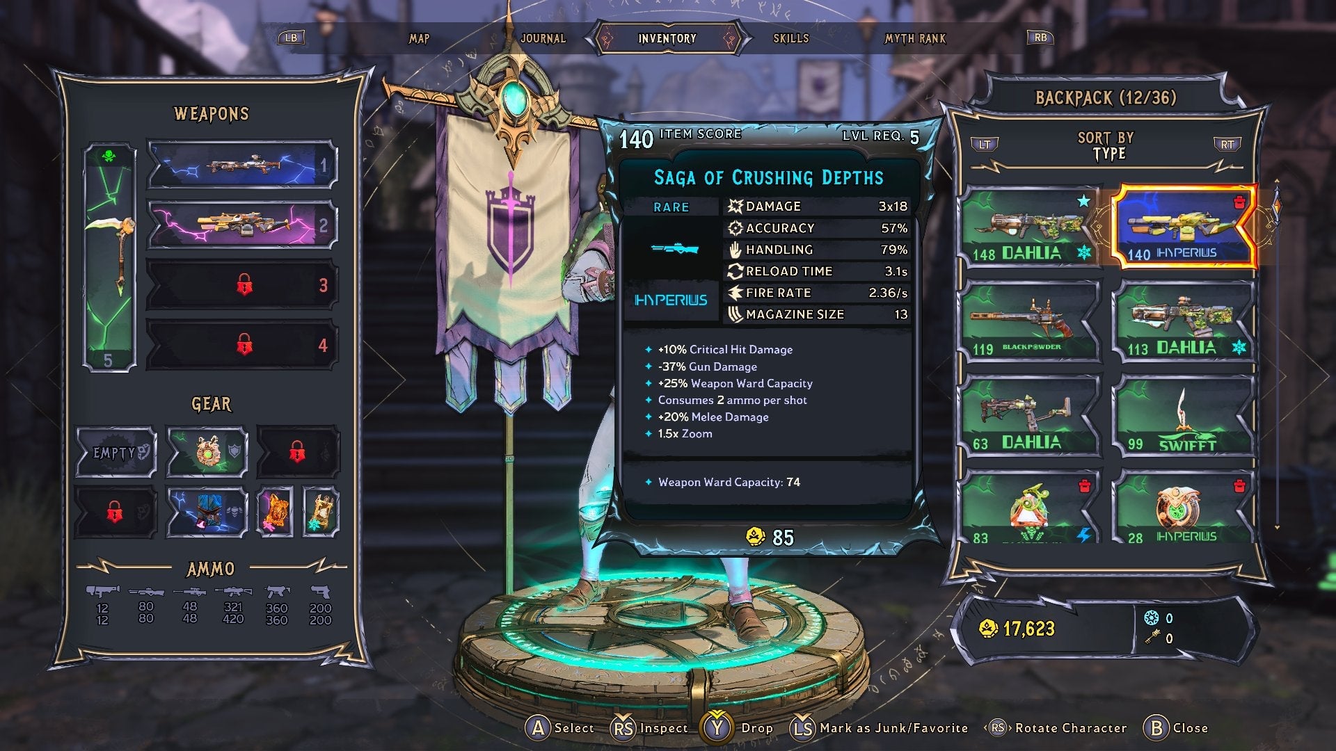 See that red bucket on those items on the right? That means something is marked as “trash.”