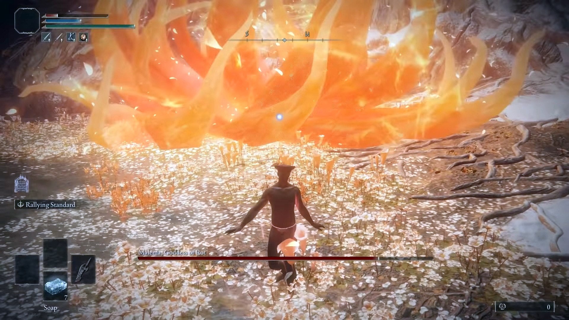 A quick pose before getting back to whooping that ass.