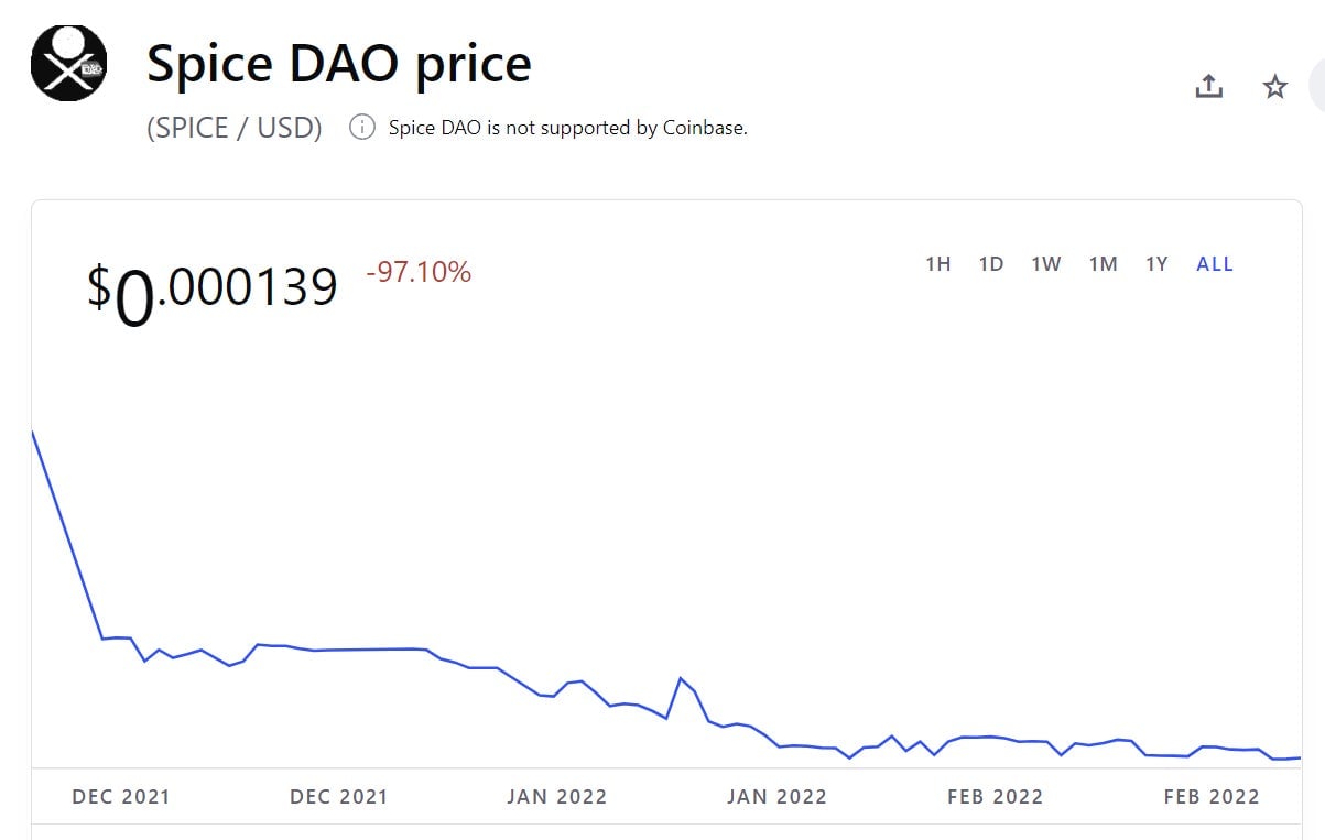 Screenshot: Coinbase