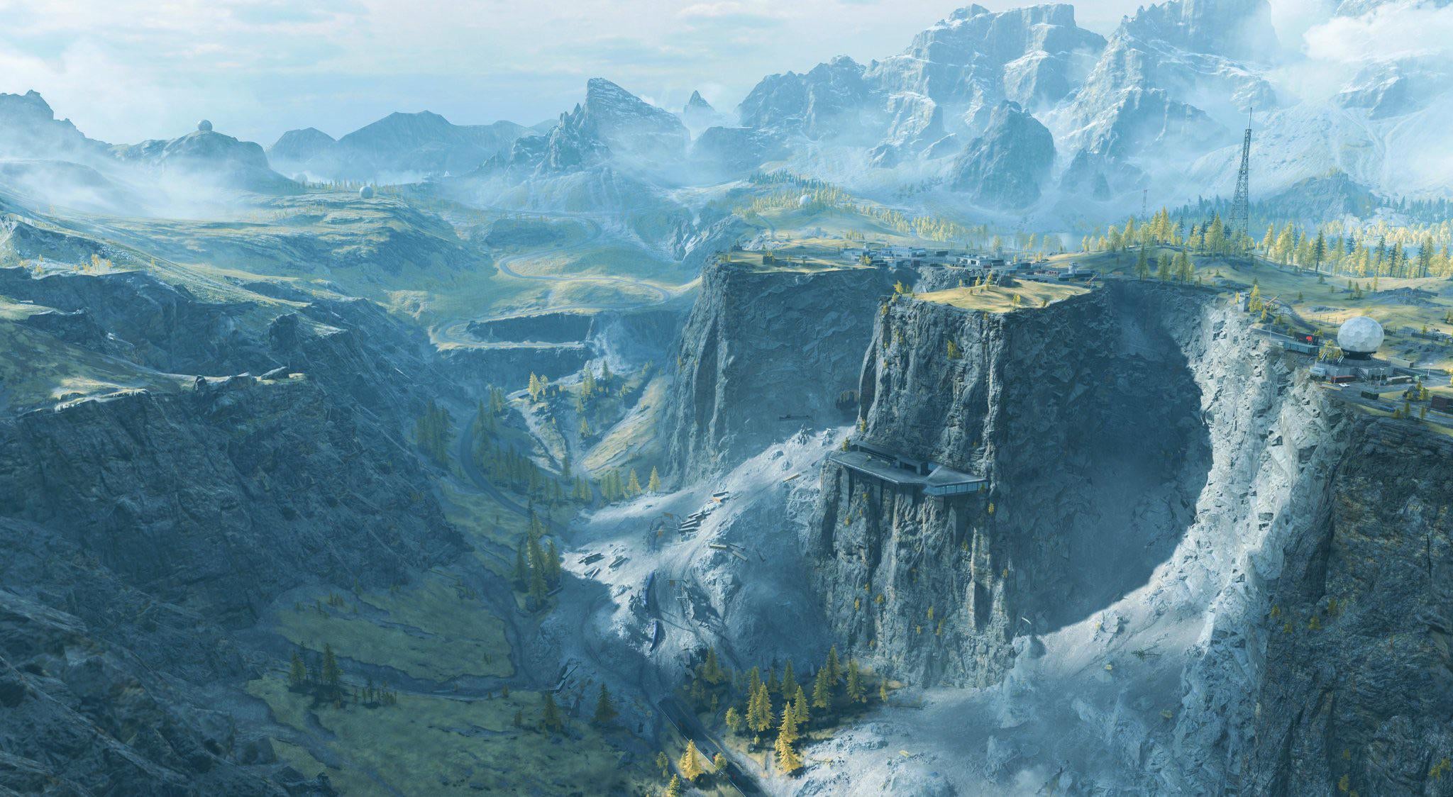 Exposure, the new map, is split across two levels, with a series of tunnels, ropes and elevators linking the two