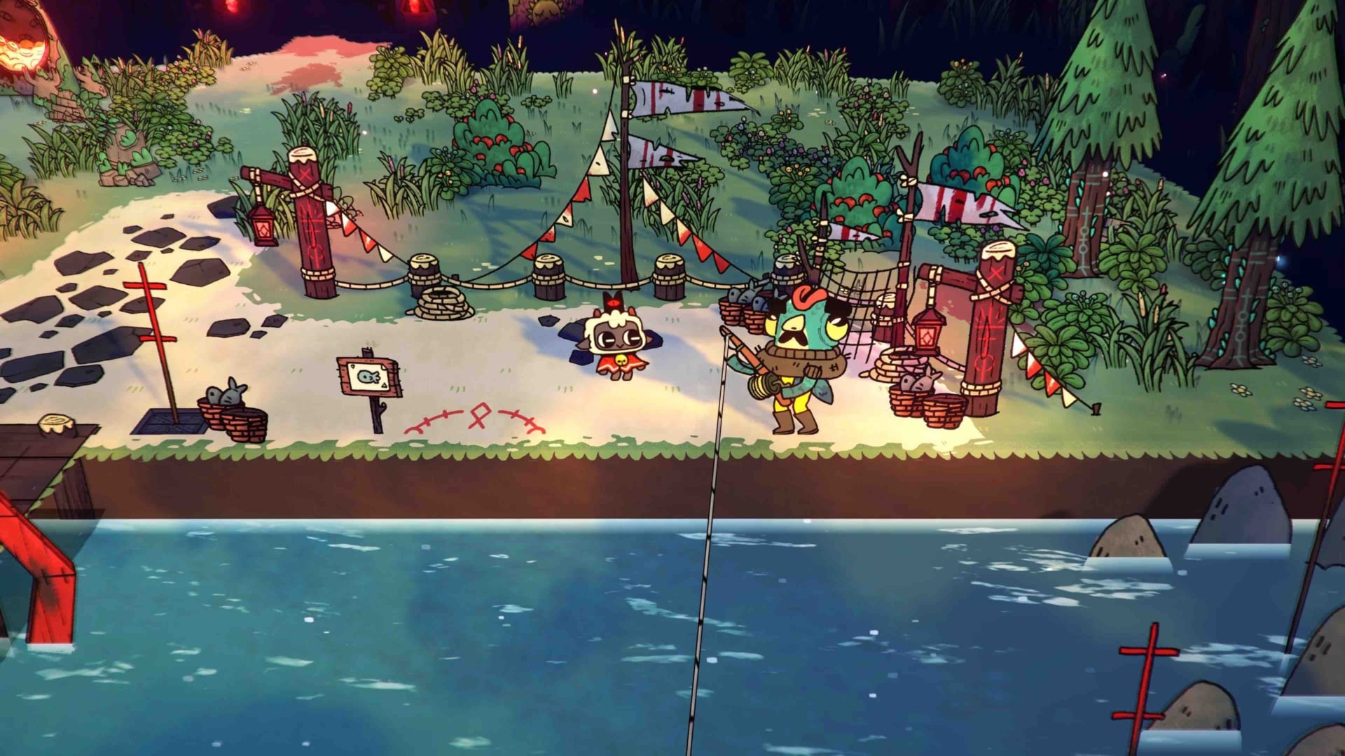 Oh, yeah, and there’s also a fishing mini-game.