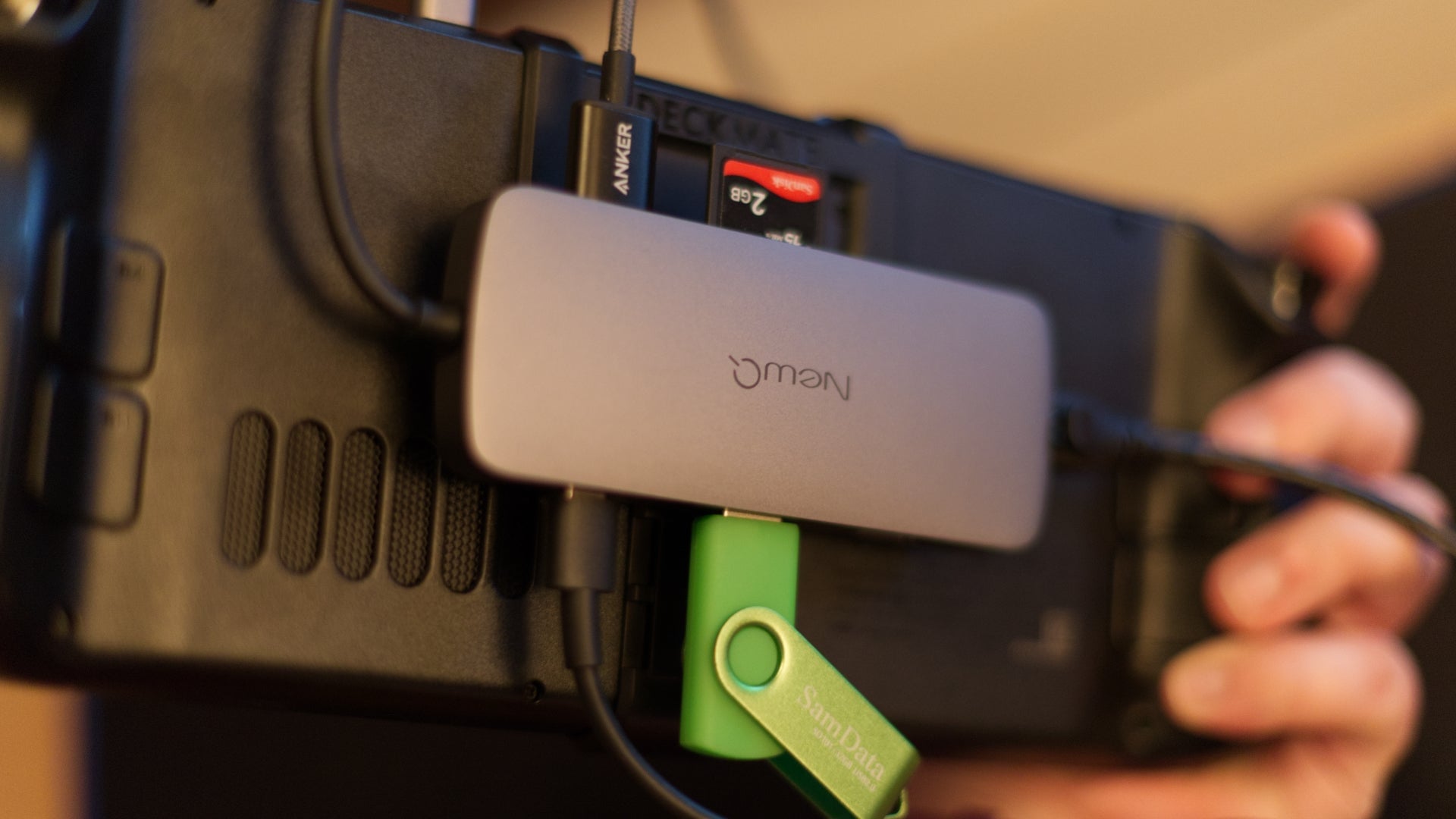 I’ve got a lot going on back there now.