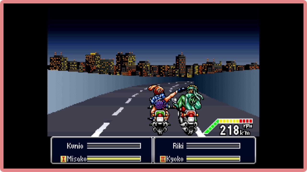 “Let go my motorcycle. I don’t know you.”- Kyoko (probably)