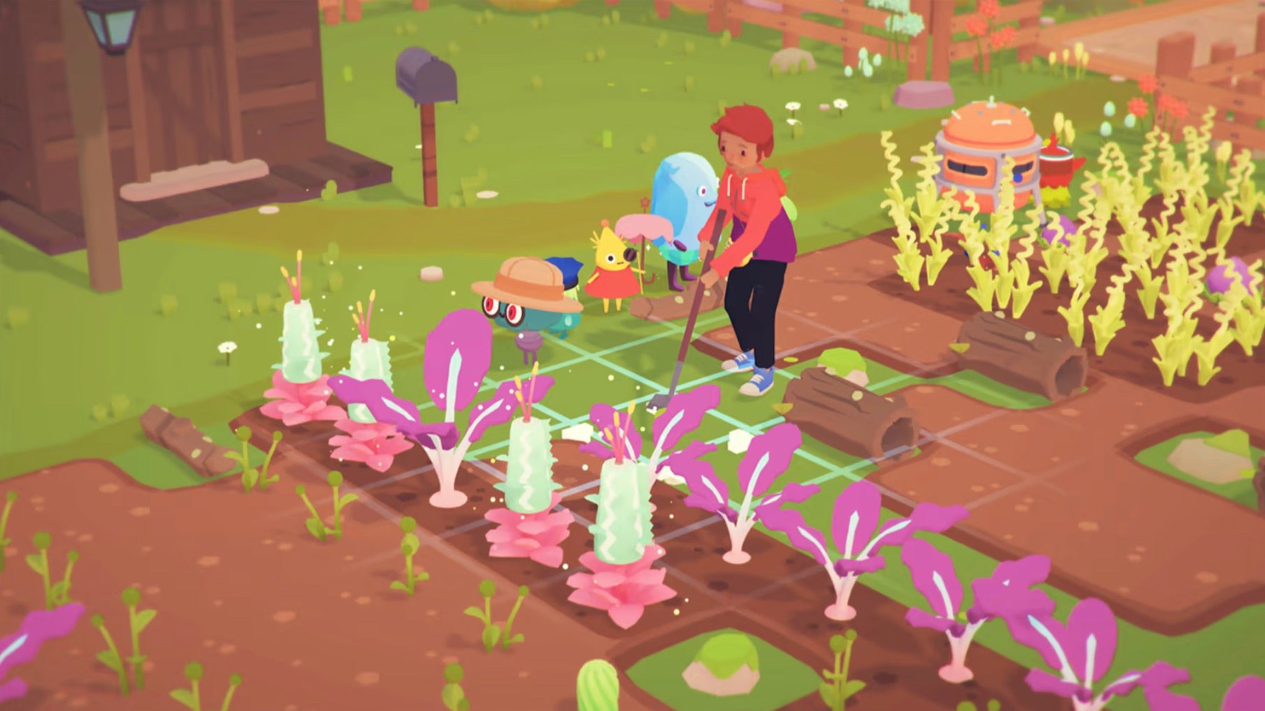 Ooblets love manual labor.