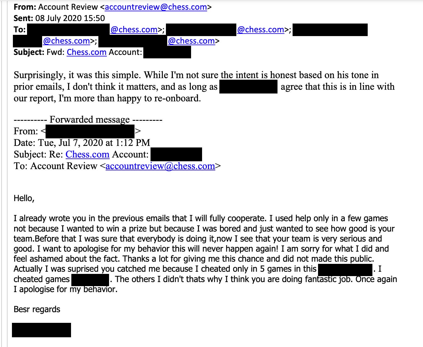 Screenshot: Chess.com / Kotaku