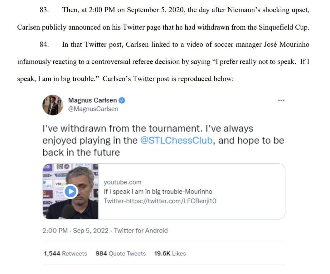 Screenshot: Case Document