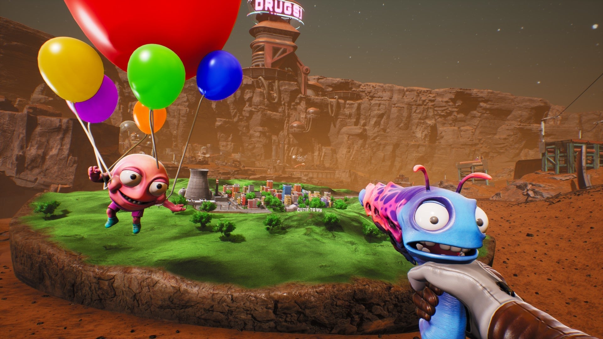 I am told this Cutie Town denizen has a cute butt, but I could not see it.