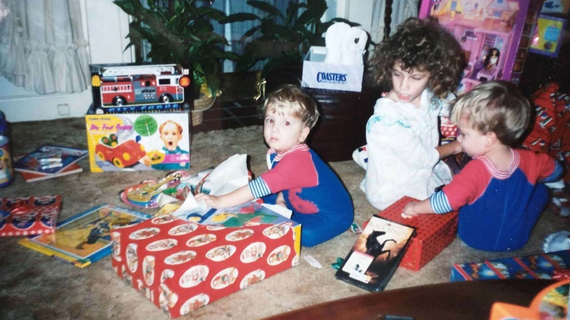 Baby Kenneth, deciding if today is gonna be a paragon or renegade type day. 