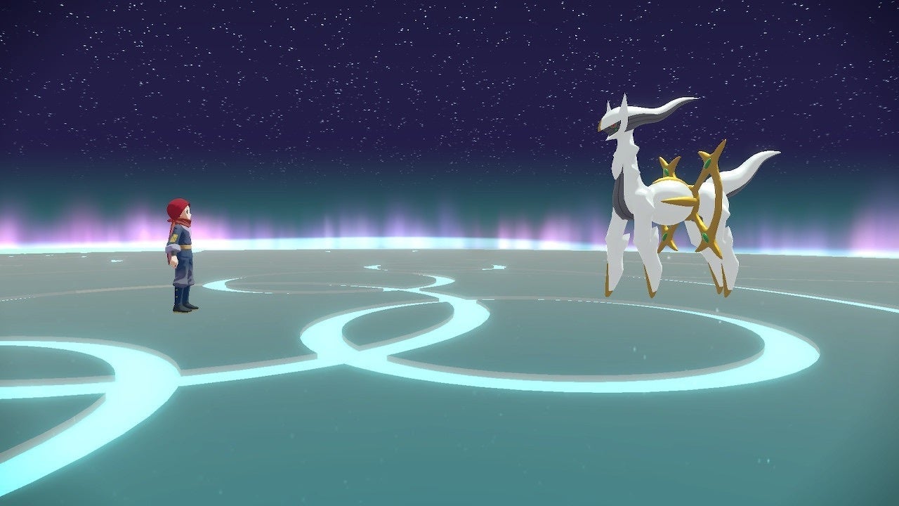 As the title implies, Arceus plays a major role in the story of Pokémon Legends: Arceus rather than simply being an event tacked onto another game.