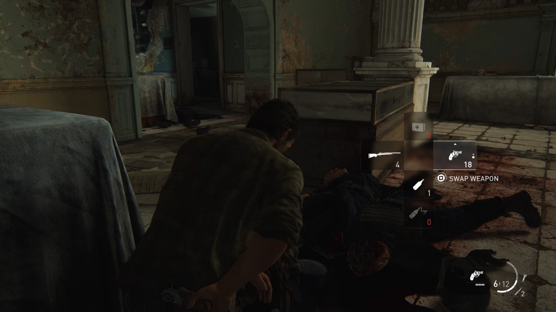 The slow push and pull of item management is a part of The Last of Us’ drama and tension.