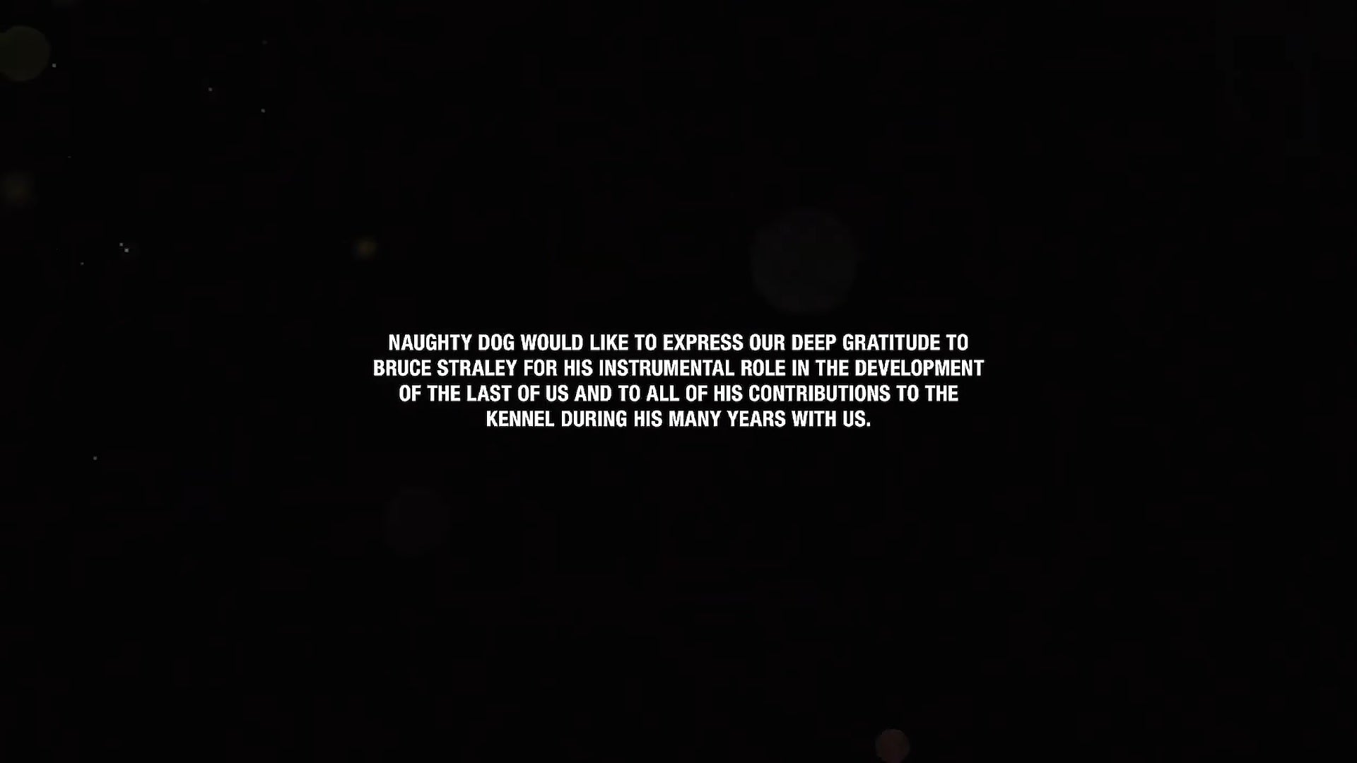 Bruce Straley was given special thanks in The Last of Us Part I remake, but his name is completely absent in the HBO show.